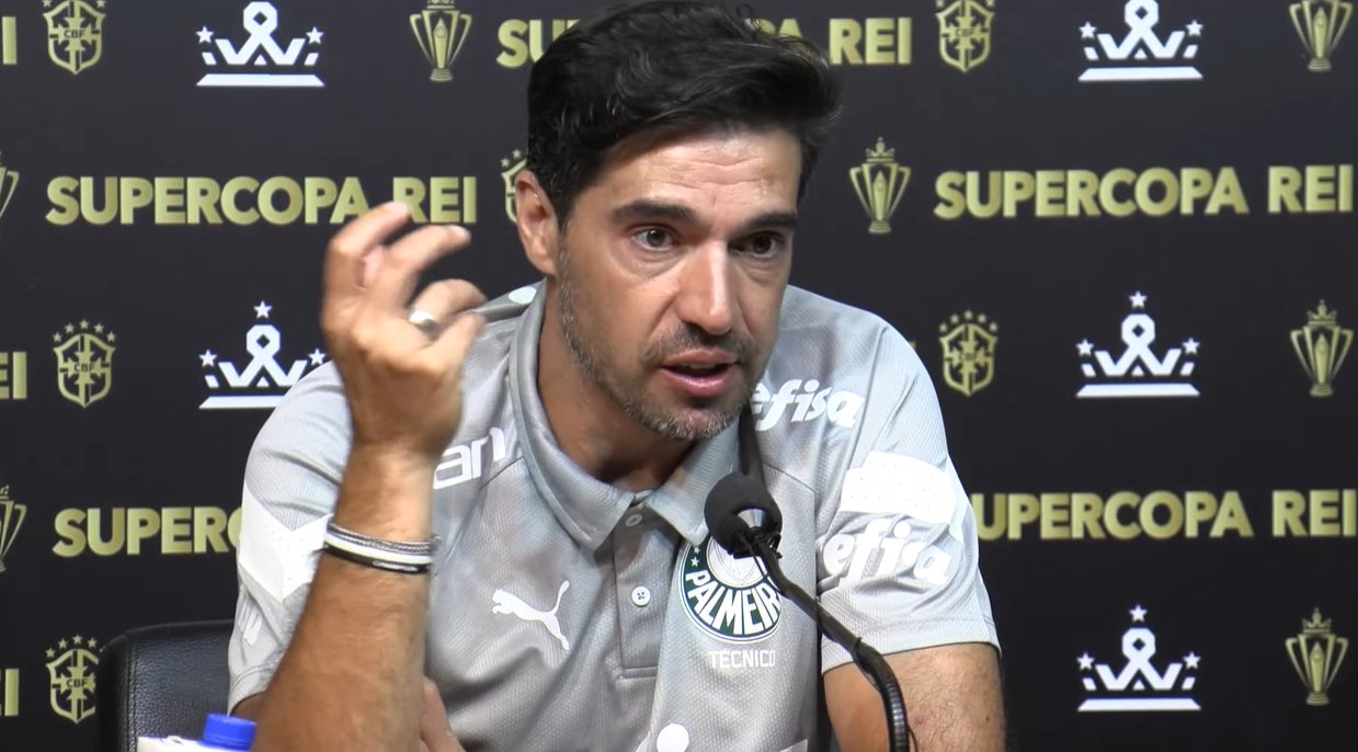 Não é boa Abel Ferreira vaza problema no Palmeiras após derrota