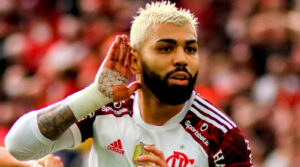 Gabigol, do Flamengo — Foto: André Durão