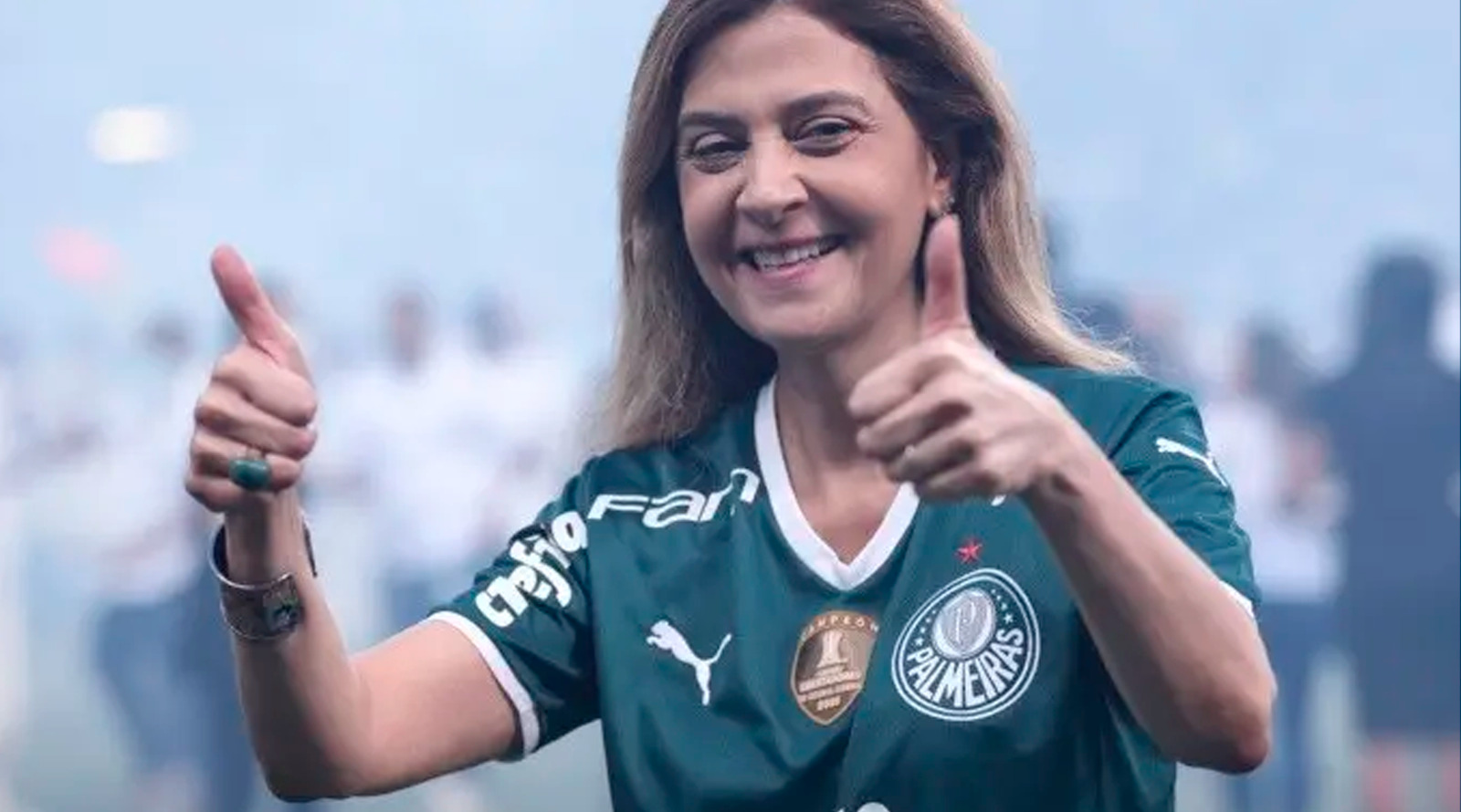 Leila quase investiu R$23 milhões em rival do Palmeiras; entenda