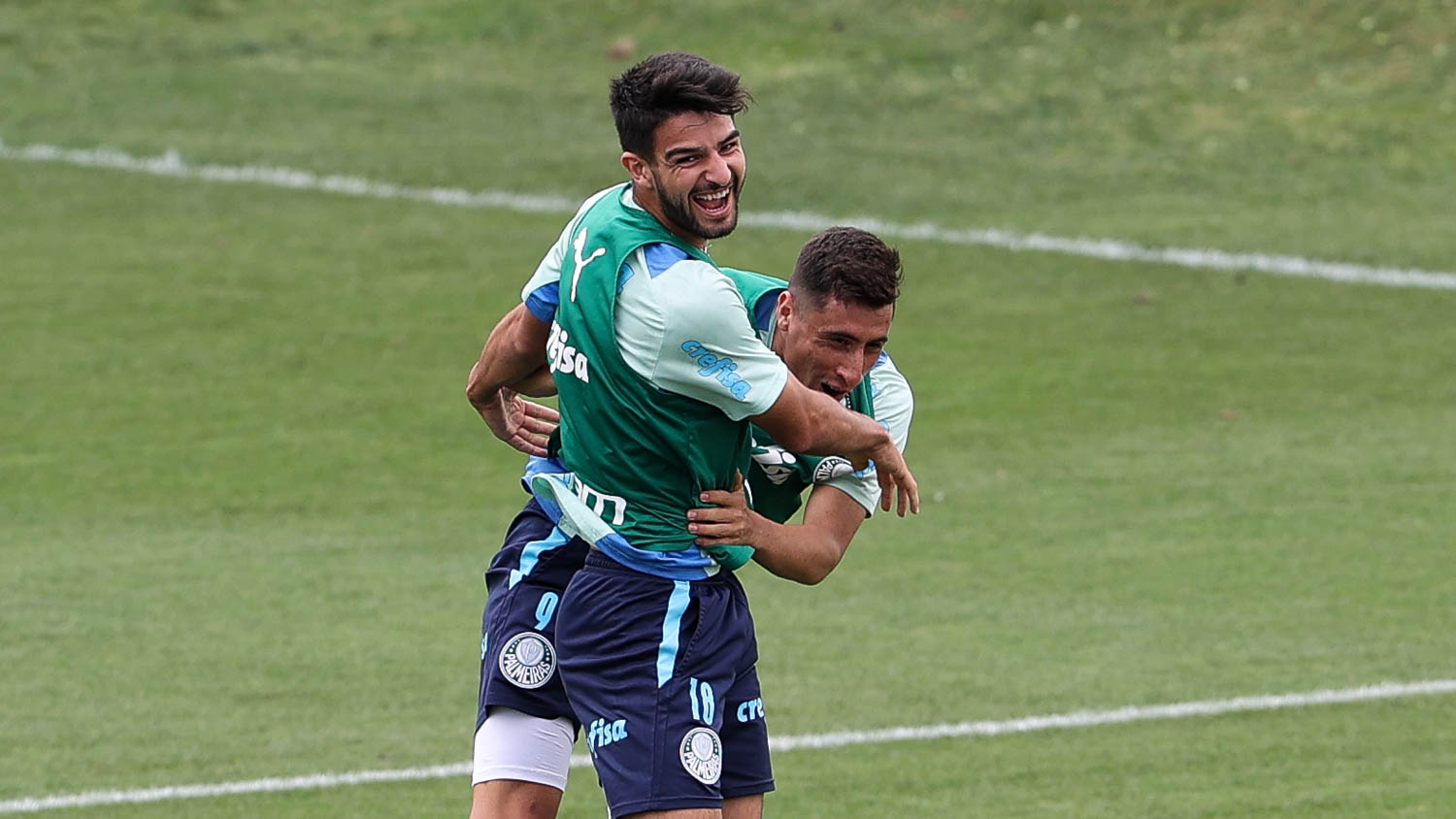 Palmeiras apresenta atacantes López e Merentiel na Academia de Futebol –  Palmeiras