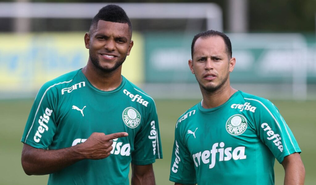 Borja e Guerra. Foto: Cesar Greco/Palmeiras 