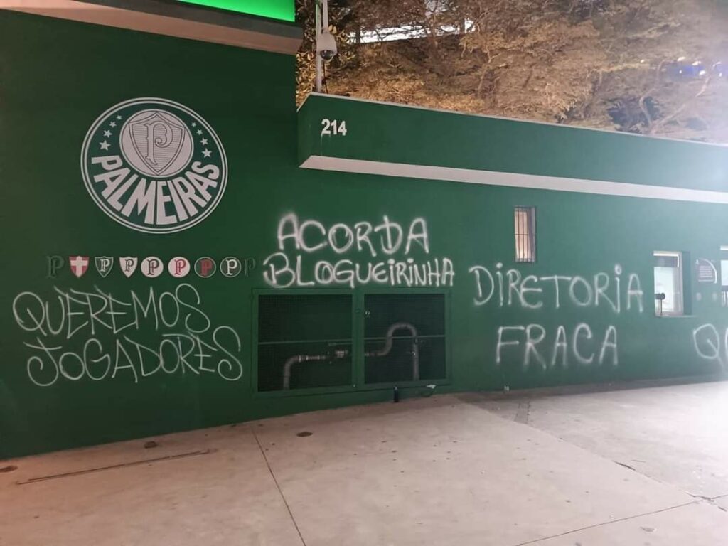 Palmeiras Torcida Protesto