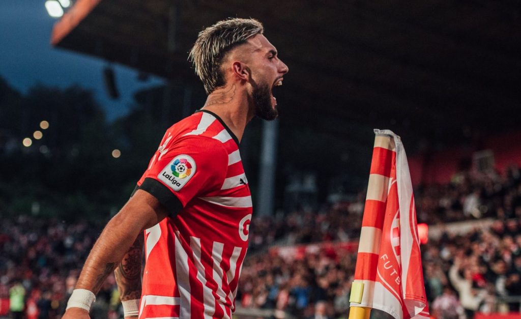 Taty Castellanos comemorando gol contra o Real Madrid (Reprodução: Internet)