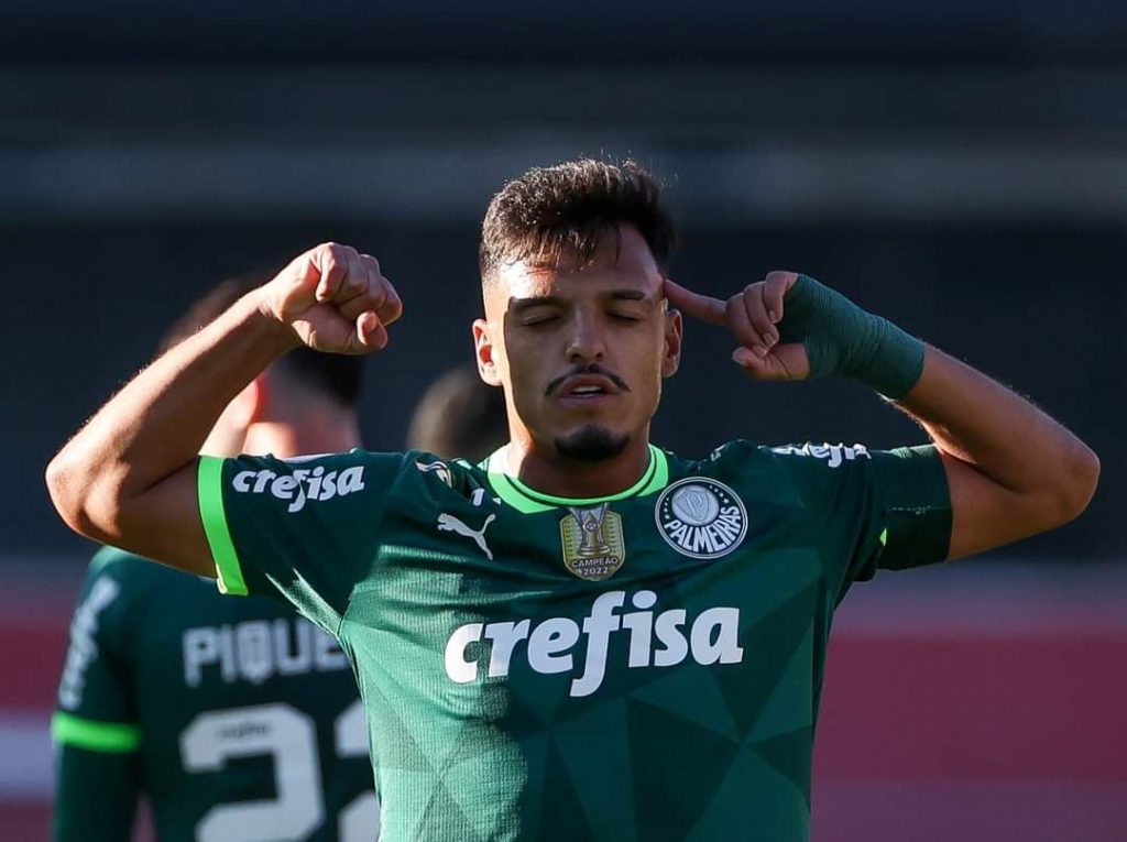 Gabriel Menino foi um dos destaques no clássico. Foto: Cesar Greco/Palmeiras