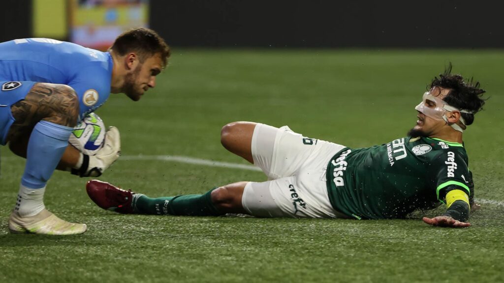 Gustavo Gómez. Foto: Cesar Greco/Palmeiras 