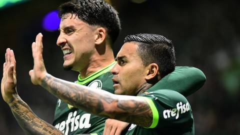 Gol de Dudu em Palmeiras x Flamengo (Foto: Marcos Ribolli)