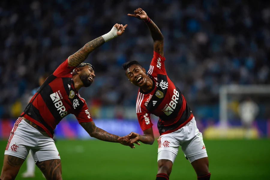 Bruno Henrique e Gabigol