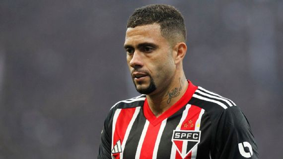 Wellington Rato em ação pelo São Paulo Rubens Chiri/São Paulo FC