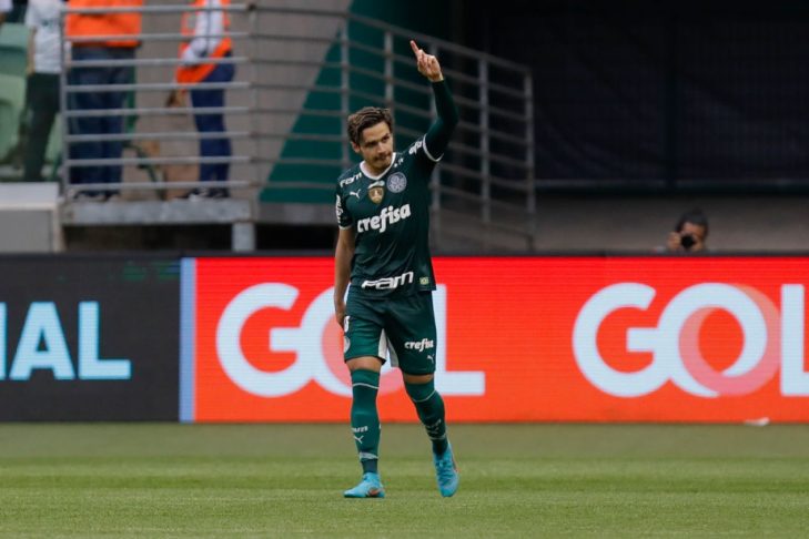 Raphael Veiga, do Palmeiras - Ricardo Moreira/Getty Images