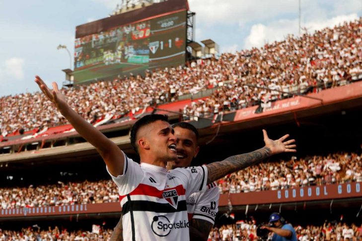 Rodrigo Nestor, jogador do SPFC - (Ricardo Moreira/Getty Images)