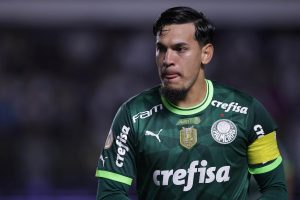 Gustavo Gómez, capitão do Verdão. Foto: Ettore Chiereguini