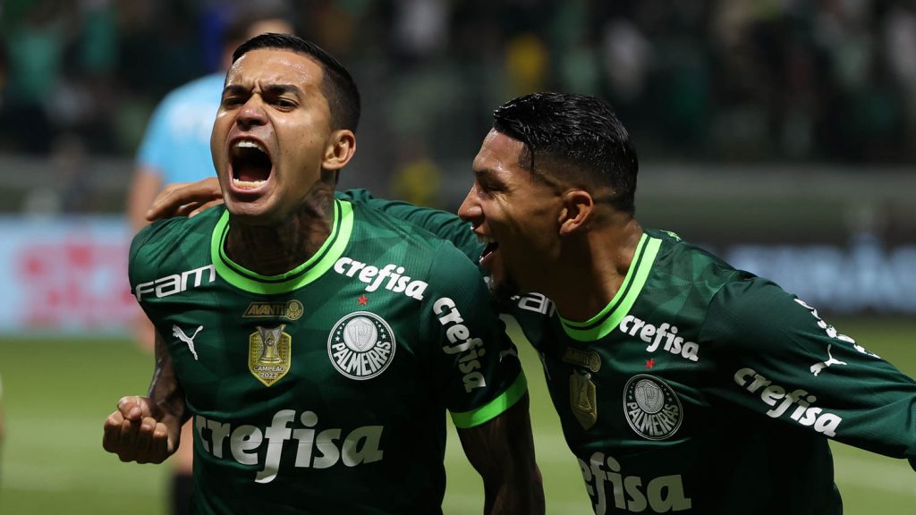 Rony e Dudu, do Palmeiras. Foto: Cesar Greco