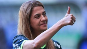 Leila Pereira, do Palmeiras. Foto: reprodução/AGIF