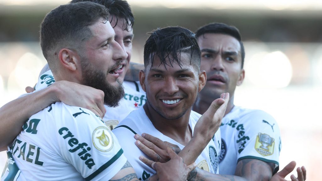 Elenco do Palmeiras. Foto: Cesar Greco