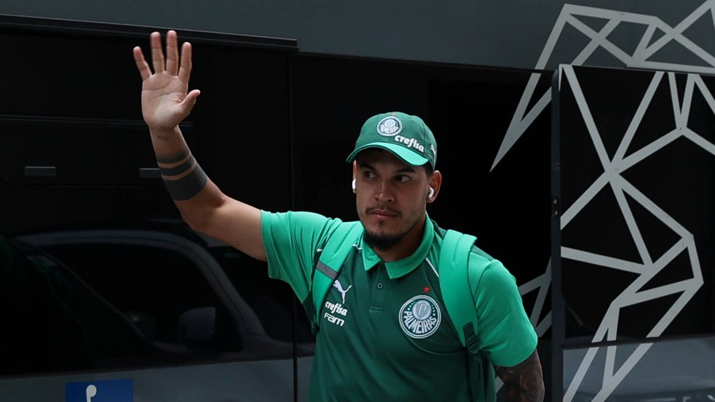 Gustavo Gómez. Foto: Cesar Greco/Palmeiras