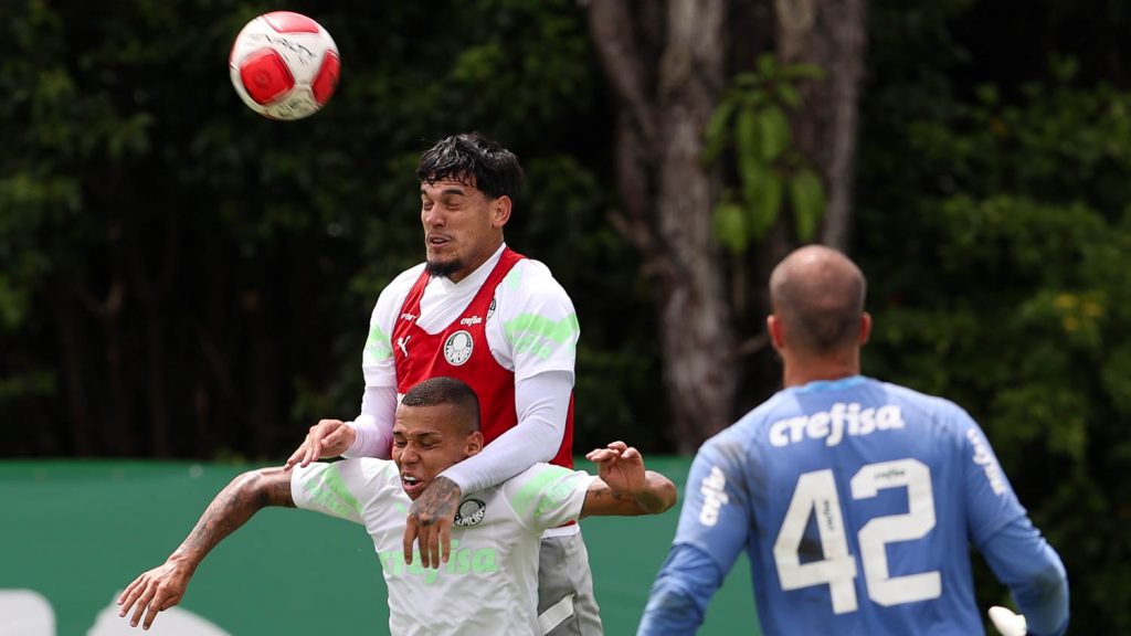 Elenco do Palmeiras. Foto: Cesar Greco