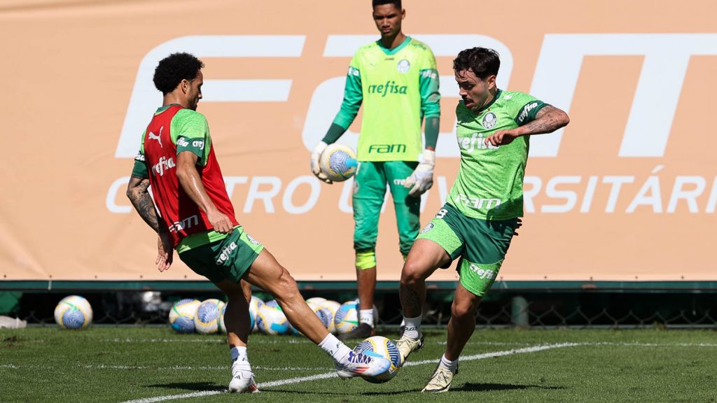 Elenco do Palmeiras. Foto: Cesar Greco