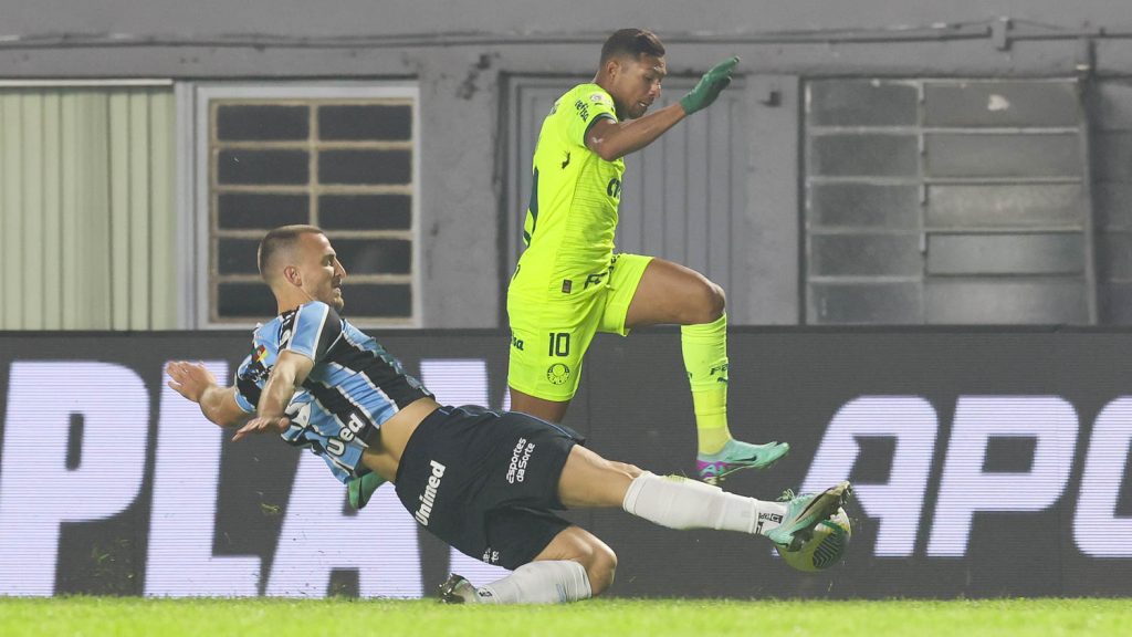 Grêmio x Palmeiras.