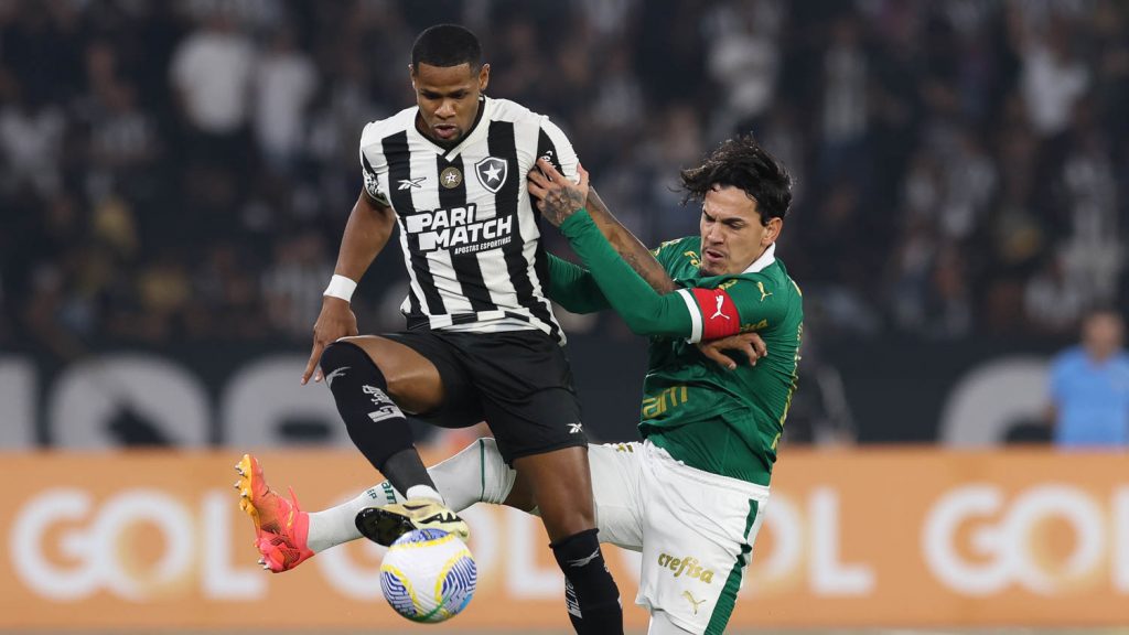 Botafogo x Palmeiras.