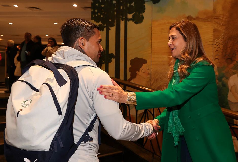 Leila Pereira. Foto: Cesar Greco/Palmeiras