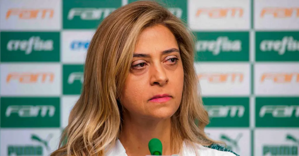 Leila Pereira, do Palmeiras. Foto: Gazeta Press