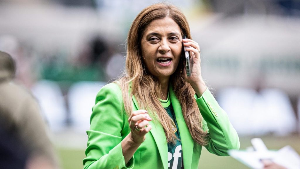 Leila Pereira, do Palmeiras. Foto: Victor Monteiro