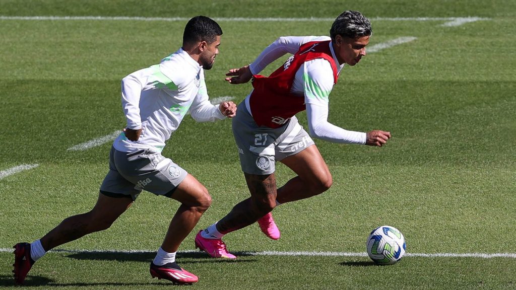 Elenco do Palmeiras. Foto: Cesar Greco