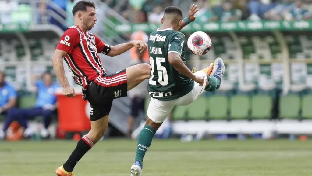 Palmeiras x São Paulo. Foto: Rubens Chiri / saopaulofc