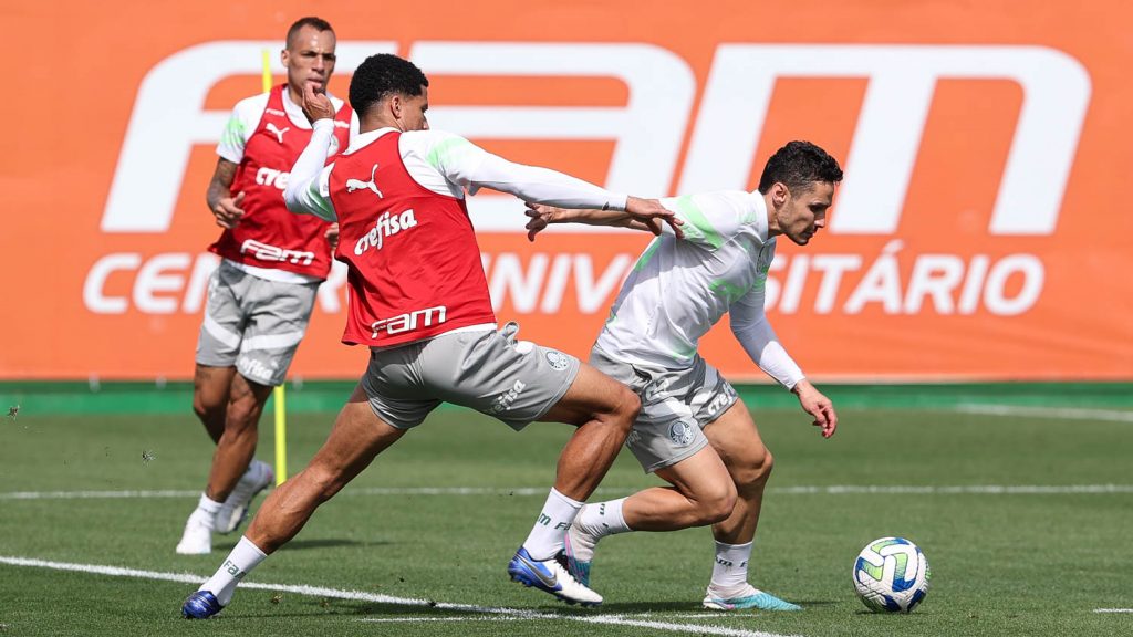 Elenco do Palmeiras. Foto: Cesar Greco