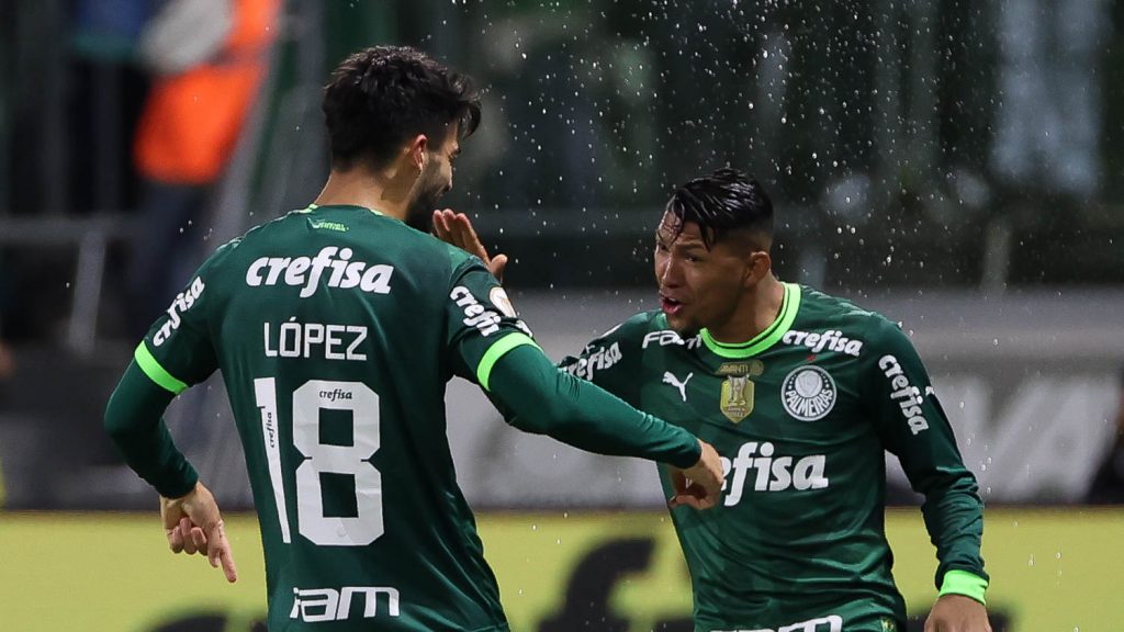 Elenco do Palmeiras. Foto: Cesar Greco