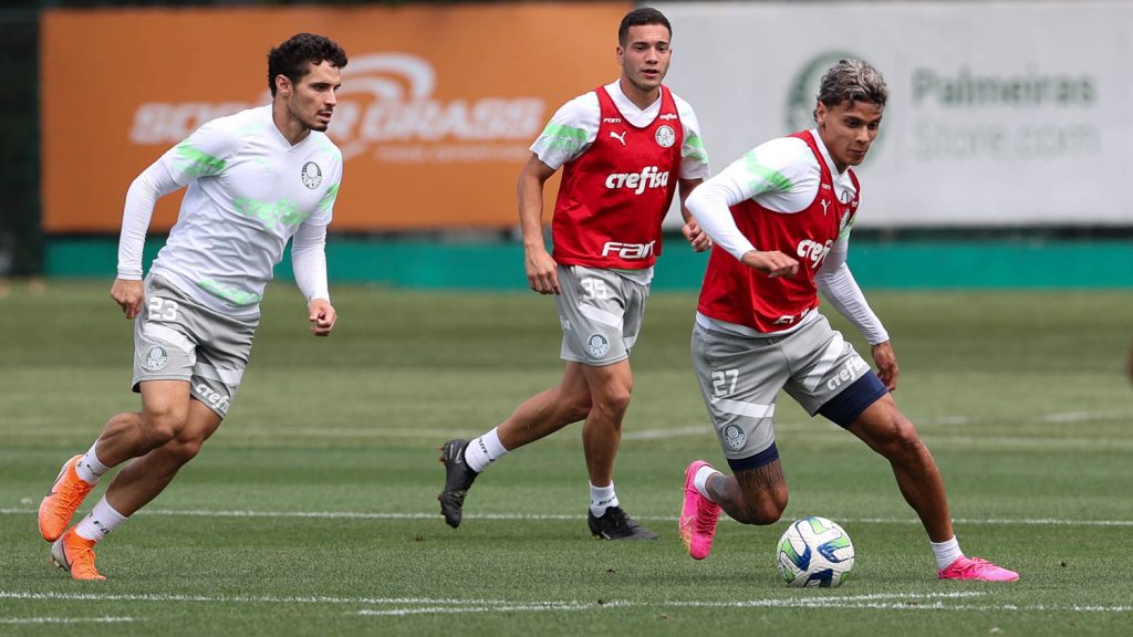 Elenco do Palmeiras. Foto: Cesar Greco