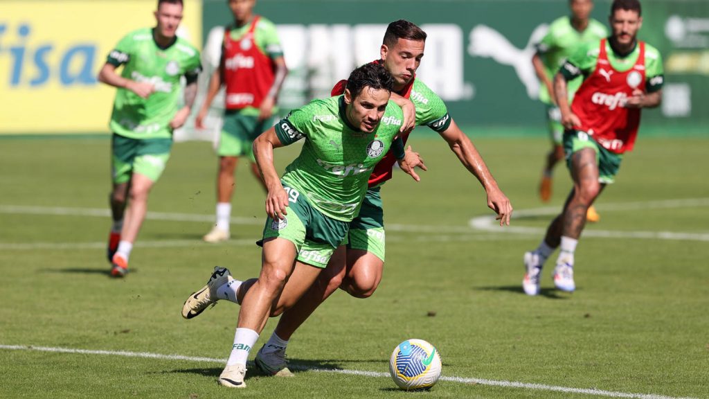 Elenco do Palmeiras. Foto: Cesar Greco