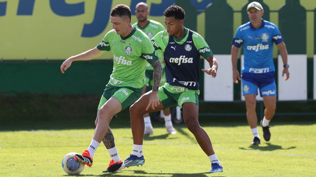 Elenco do Palmeiras. Foto: Cesar Greco