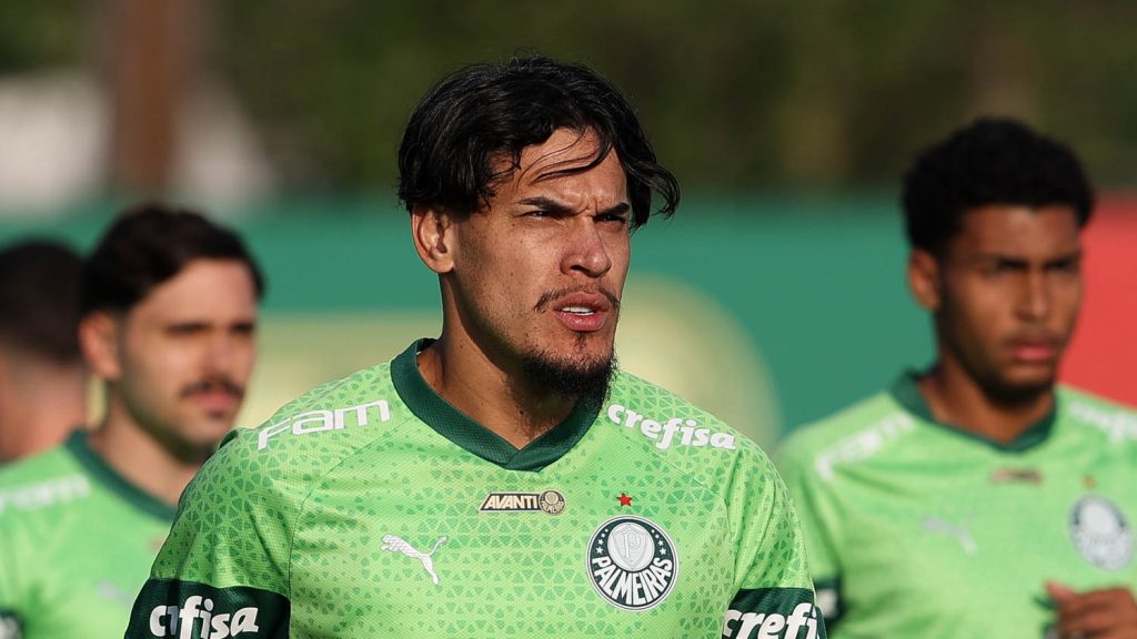 Gustavo Gómez. Foto: Cesar Greco/Palmeiras