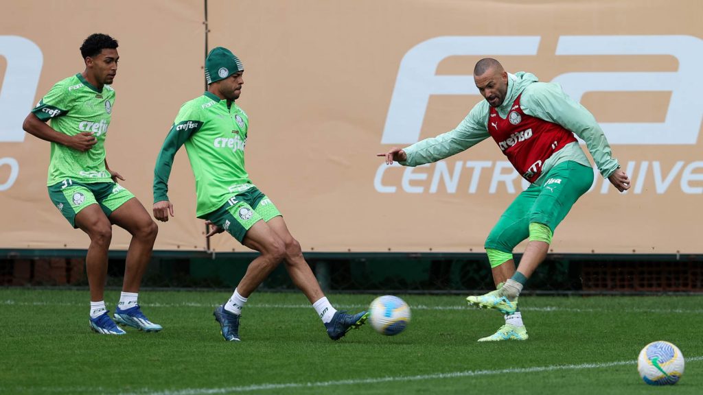 Elenco do Palmeiras. Foto: Cesar Greco