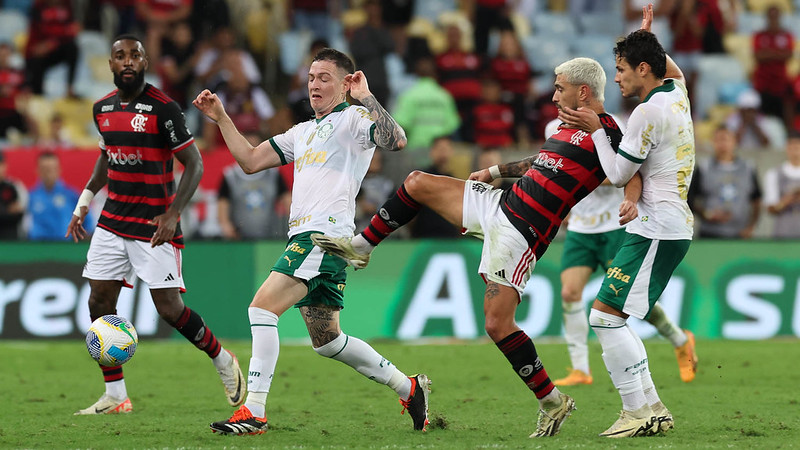 Flamengo x Palmeiras.