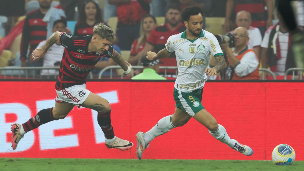 Flamengo x Palmeiras.