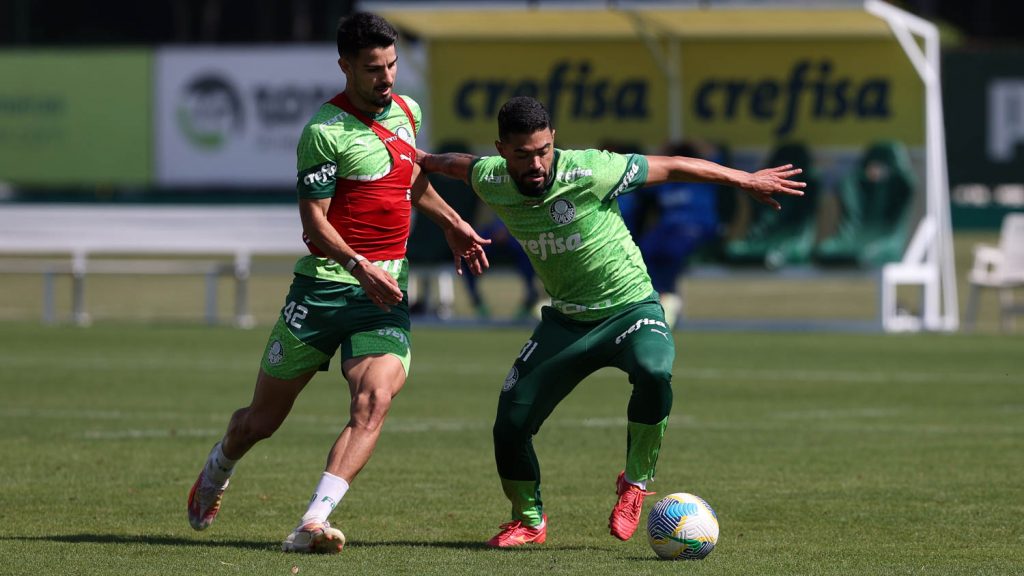 Elenco do Palmeiras. Foto: Cesar Greco