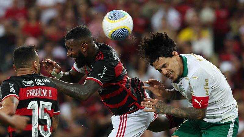 Palmeiras x Flamengo.