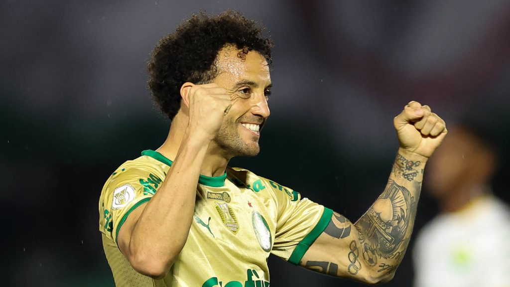 Felipe Anderson, do Palmeiras. Foto: Cesar Greco