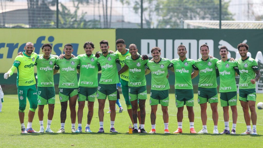 Elenco do Palmeiras.