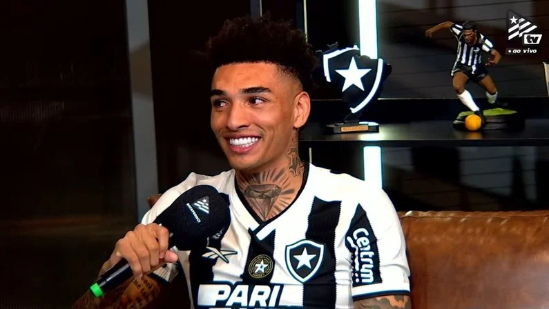 Igor Jesus. Foto: YouTube/Botafogo TV