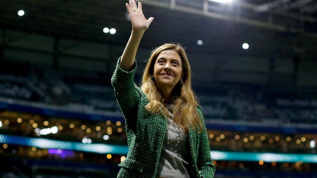 Leila Pereira. Foto: Ricardo Moreira/Getty Images