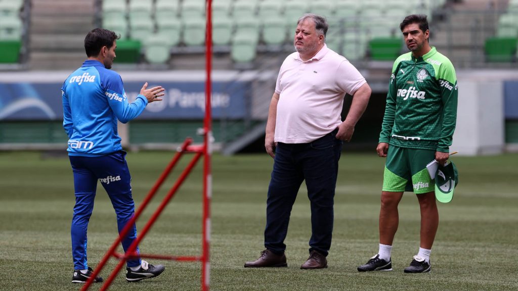 Anderson Barros e Abel Ferreira.