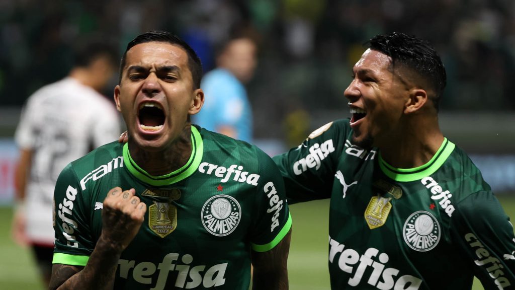 Dudu e Rony, do Palmeiras. Foto: Cesar Greco