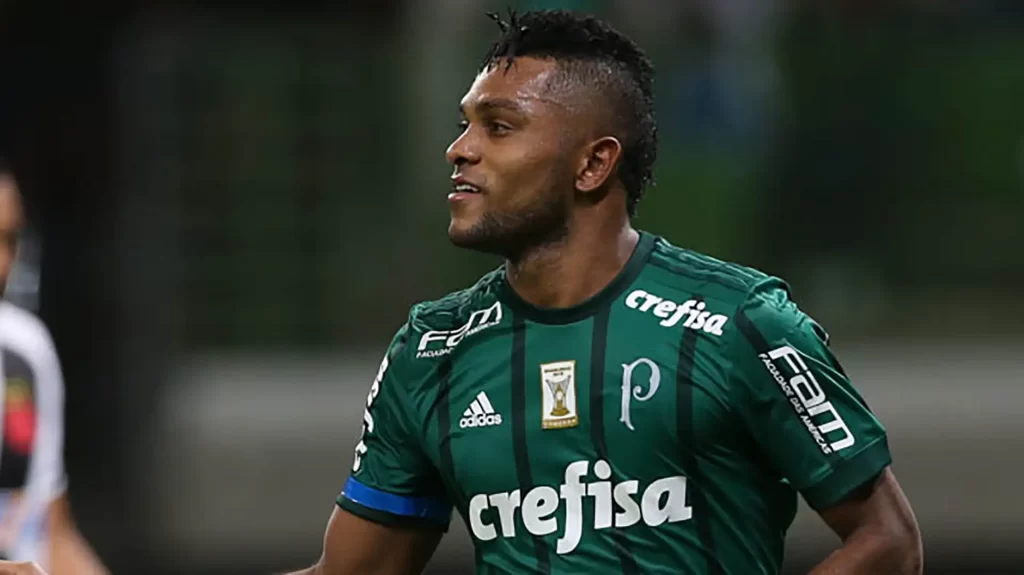 Borja. Foto: Cesar Greco/Palmeiras