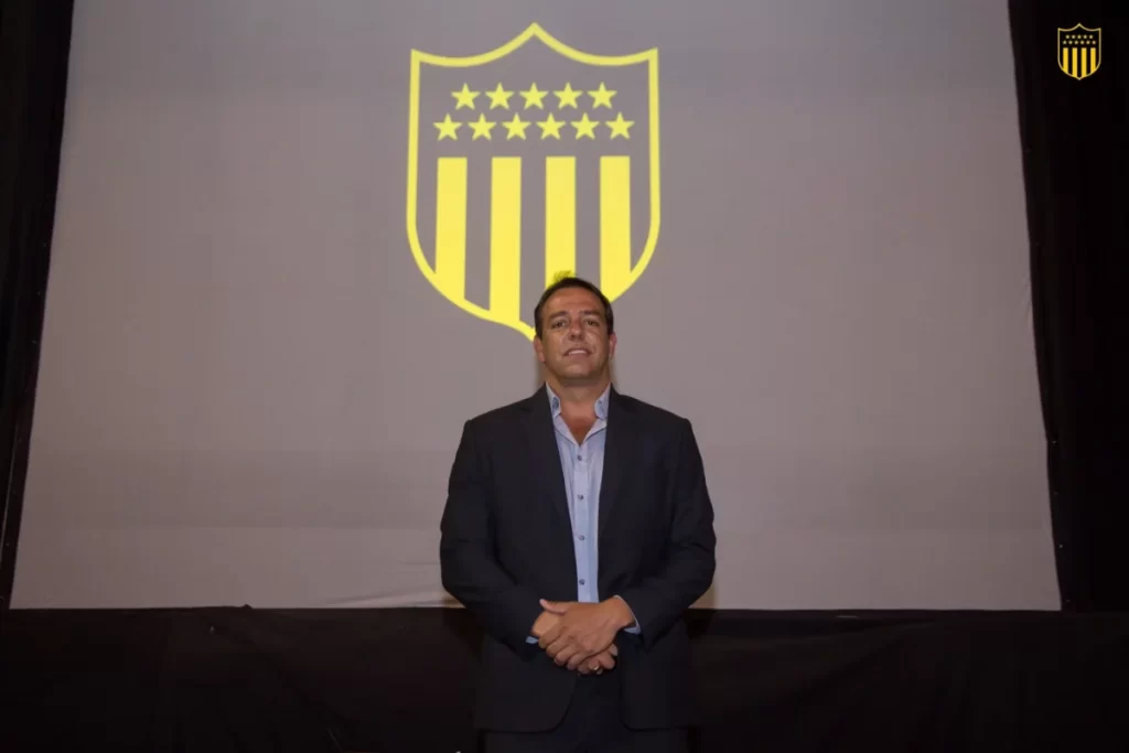 Ignacio Ruglio, presidente. Foto: Divulgação/Peñarol