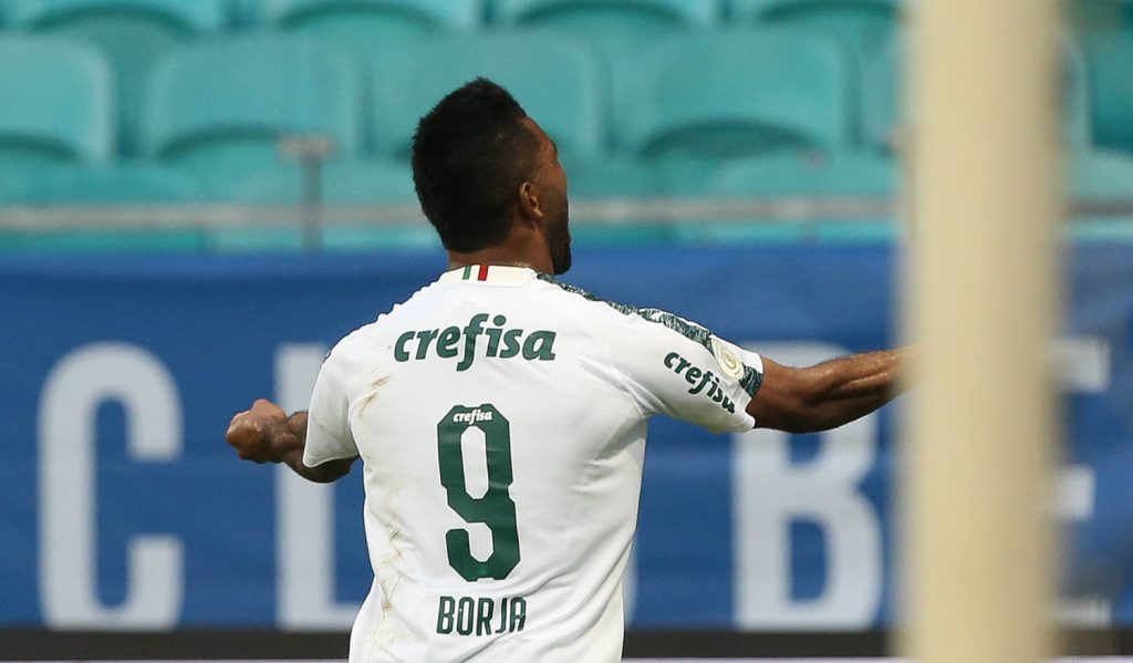 Miguel Borja. Foto: Cesar Greco/Palmeiras