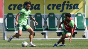 Elenco do Palmeiras. Foto: Cesar Greco