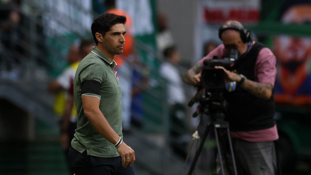 Abel Ferreira. Foto: Cesar Greco/Palmeiras